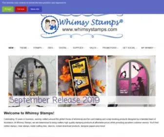 Whimsystamps.com(Whimsy Stamps) Screenshot