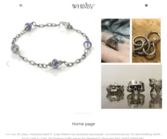 WhimsyWorldwide.com(Create an Ecommerce Website and Sell Online) Screenshot