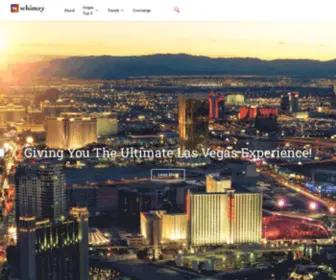 WhimZY.app(Best Shows In Vegas 2020) Screenshot