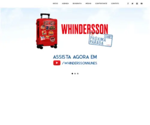 Whindersson.com.br(Whindersson) Screenshot