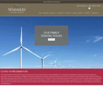 Whineryfs.com(Whinery Funeral Service) Screenshot