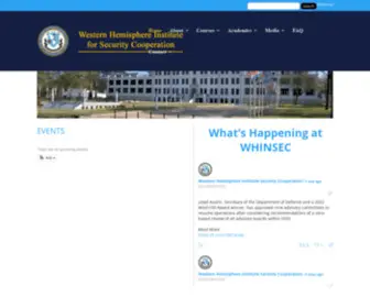 Whinsec.org(WHINSEC – WHINSEC) Screenshot