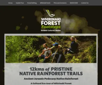 Whirinakiforestfootsteps.co.nz(Whirinaki Forest Footsteps) Screenshot