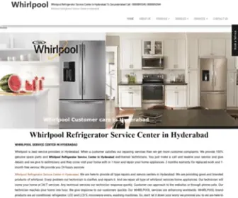 Whirlpooldirectrefrigeratorservice.co.in(Whirlpool Service Center in Hyderabad) Screenshot