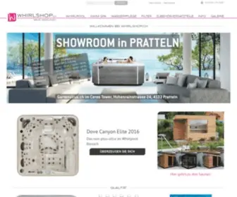 Whirlshop.ch(Whirlpool) Screenshot