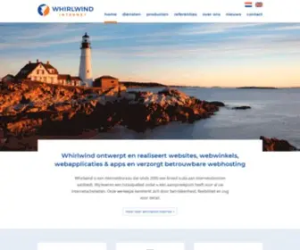 Whirlwind.nl(Websites en webhosting (Uden Veghel)) Screenshot