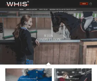 Whis.nl(The Official WHIS website) Screenshot