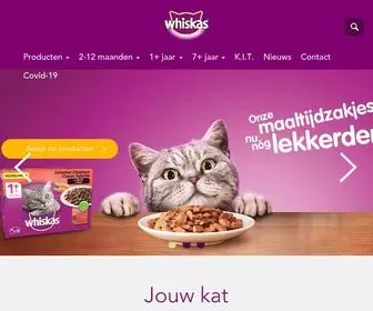 Whiskas.nl(WHISKAS®) Screenshot