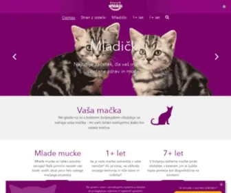 Whiskas.si(WHISKAS® SI) Screenshot