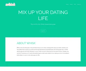 Whiskdating.com(Whisk Dating) Screenshot