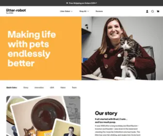 Whisker.com(Litter-Robot by Whisker has been designed & assembled in the USA for 20+ years. Whisker) Screenshot