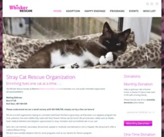 Whiskerrescue.com(Whisker Rescue) Screenshot