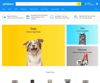Whiskers.shop(Whiskers Egypt Pets Shop) Screenshot