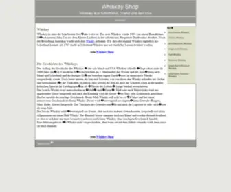 Whiskey-Shop.de(Whiskey Shop) Screenshot