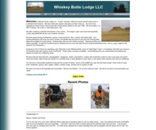 Whiskeybuttelodge.com(Whiskey Butte Lodge) Screenshot