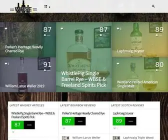 Whiskeyenthusiasts.com(Whiskey bourbon scotch enthusiasts) Screenshot