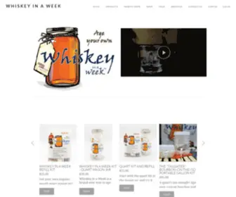 Whiskeyinaweek.com(WHISKEY IN A WEEK) Screenshot