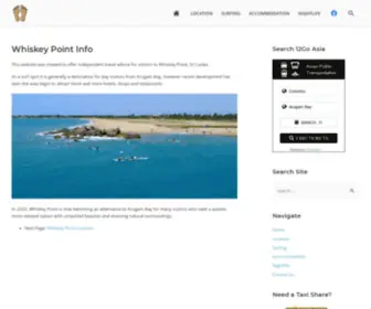 Whiskeypoint.info(An Independent Guide to Whiskey Point) Screenshot