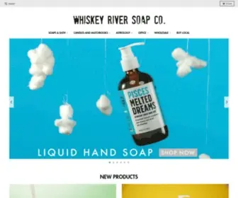 Whiskeyriversoap.com(Whiskey River Soap Co) Screenshot