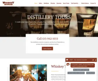 Whiskeytrailtours.com(Whiskey Trail Tours) Screenshot