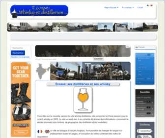 Whisky-Distilleries.info(Page d'accueil) Screenshot