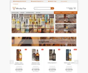 Whisky-Fox.de(Keywords) Screenshot