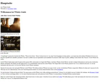 Whisky-Guide.de(Whisky Guide) Screenshot