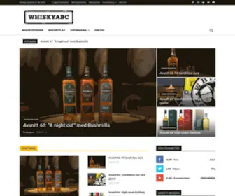 WhiskyABC.se(Home) Screenshot