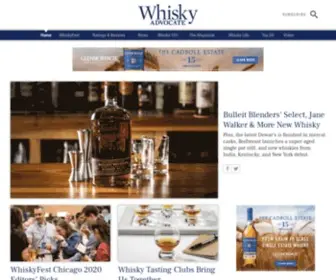 Whiskyadvocate.com(Whisky Advocate) Screenshot