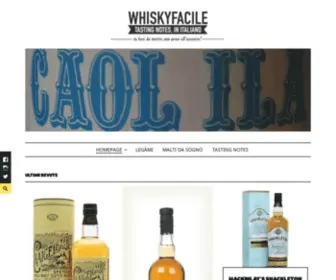 Whiskyfacile.com(TASTE IT EASY) Screenshot