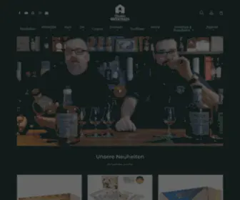 Whiskyhaus.de(Whisky und hochwertige Spirituosen) Screenshot