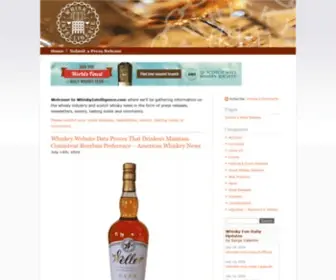 Whiskyintelligence.com(Whisky industry press releases) Screenshot