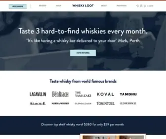 Whiskyloot.com(Whisky Loot) Screenshot