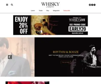 Whiskymag.com(Whisky Magazine Home) Screenshot