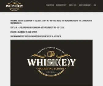 Whiskymarketing.org(Whisk(e)y Marketing School) Screenshot