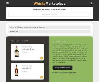 Whiskymarketplace.be(Whisky Marketplace België) Screenshot