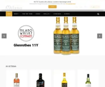 Whiskymilano.com(Benvenuti su WHISKY MILANO) Screenshot