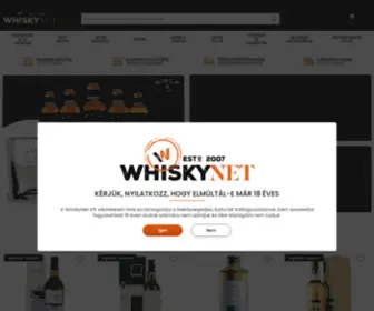 Whiskynet.hu(Whiskynet) Screenshot