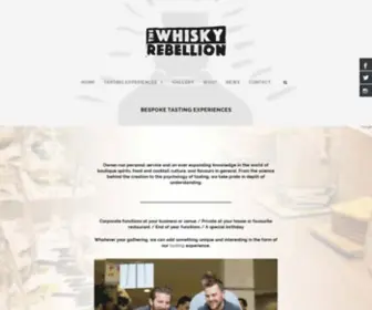 Whiskyrebels.com(The Whisky Rebellion) Screenshot