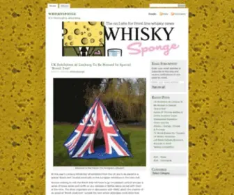 Whiskysponge.com(It's thoroughly absorbing) Screenshot