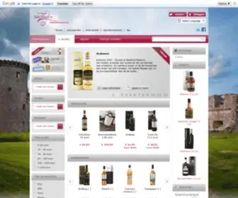 Whiskyvanzuylen.nl(Van Zuylen) Screenshot