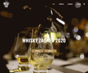 Whiskyzagreb.com(Whisky Fair Zagreb 2020) Screenshot