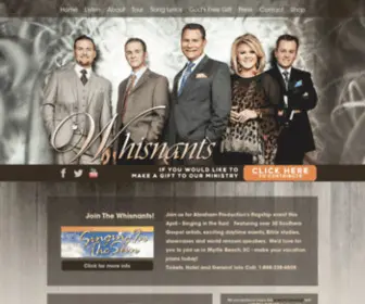 Whisnants.com(The Whisnants) Screenshot