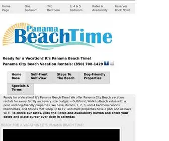 Whisperingseas.com(It's Panama Beach Time) Screenshot