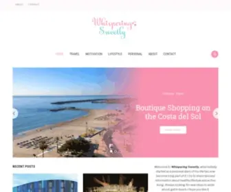 Whisperingsweetly.com(Whispering Sweetly) Screenshot