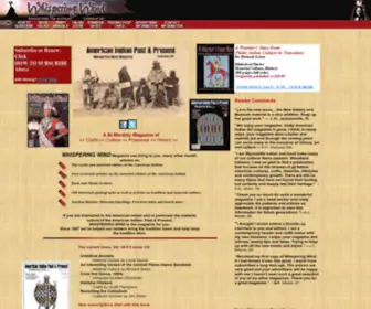 Whisperingwind.com(Whispering Wind) Screenshot