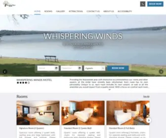 Whisperingwindsmotel.com(Whispering Winds Motel) Screenshot