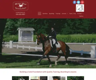 Whisperwindequestrian.com(Whisper Wind Equestrian Center Inc) Screenshot