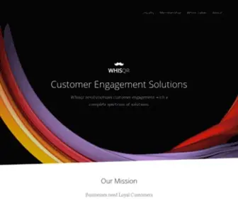 Whisqr.com(Whisqr revolutionizes Customer Engagement) Screenshot