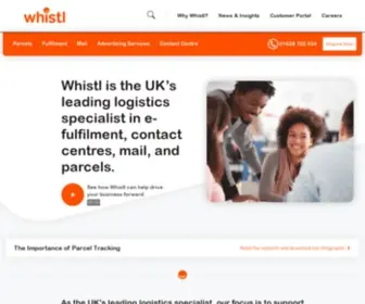 Whistl.co.uk(UK's Leading Logistics Company) Screenshot